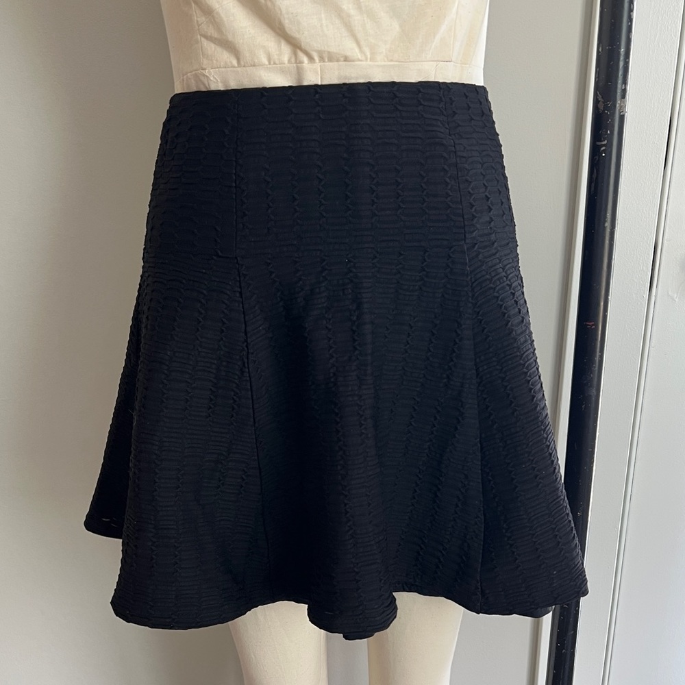 Jacquard Flirty Mini Skirt